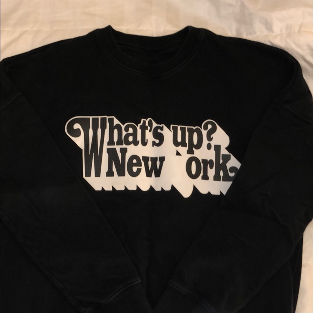 What’s Up New York? crew neck sweatshirt